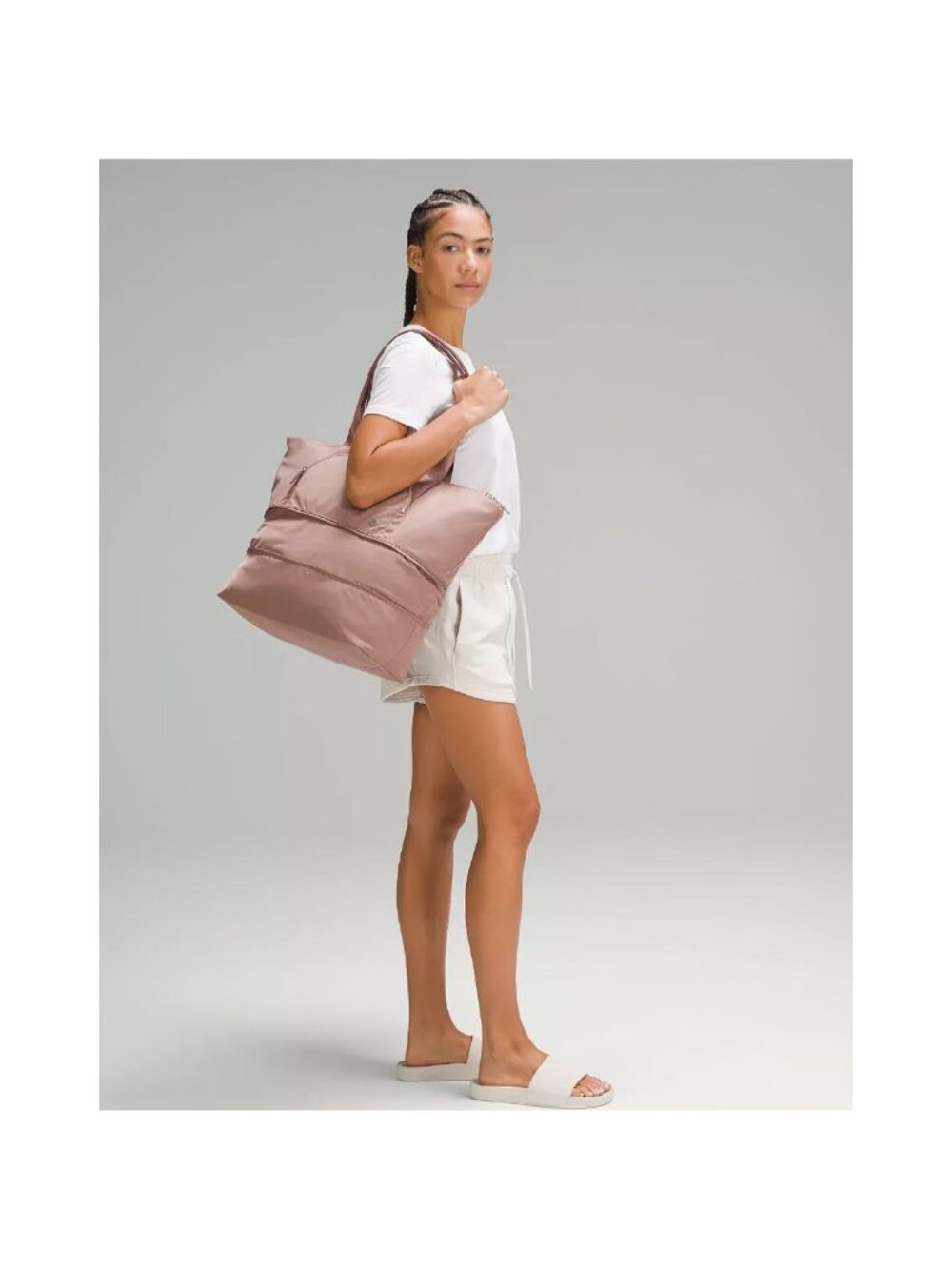 Lululemon City Adventurer Tote Bag 27L Dusty Rose OS